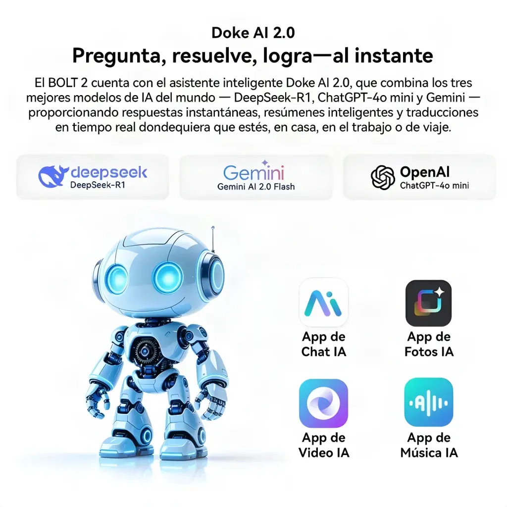 Oscal Bolt 2 13.4 8GB/128GB Gris 4G LTE Dual SIM 11 pulgadas IPS 90Hz Unisoc T7250 - asistente Doke AI 2.0