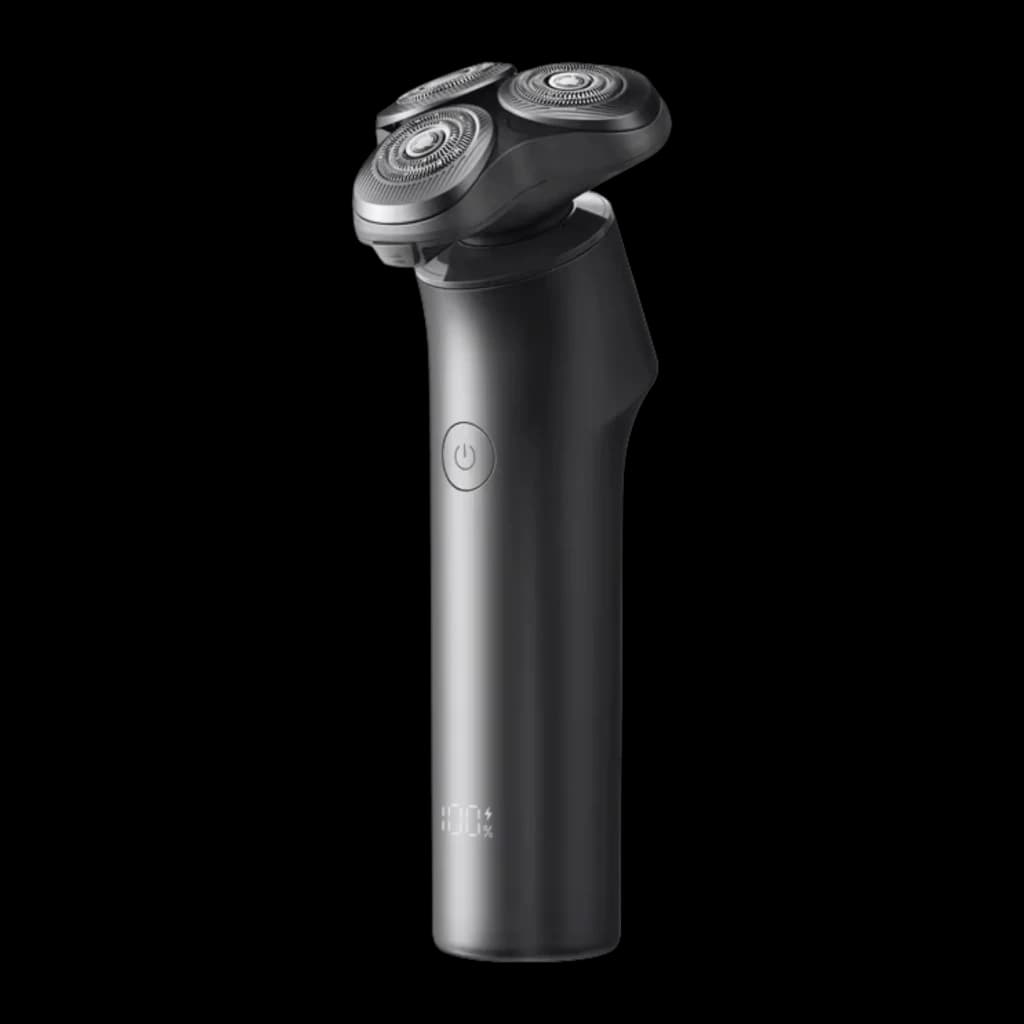 Afeitadora Eléctrica Xiaomi Mijia Electric Shaver Chip Ajuste Inteligente Gris Oscuro, vista lateral: mango cilíndrico