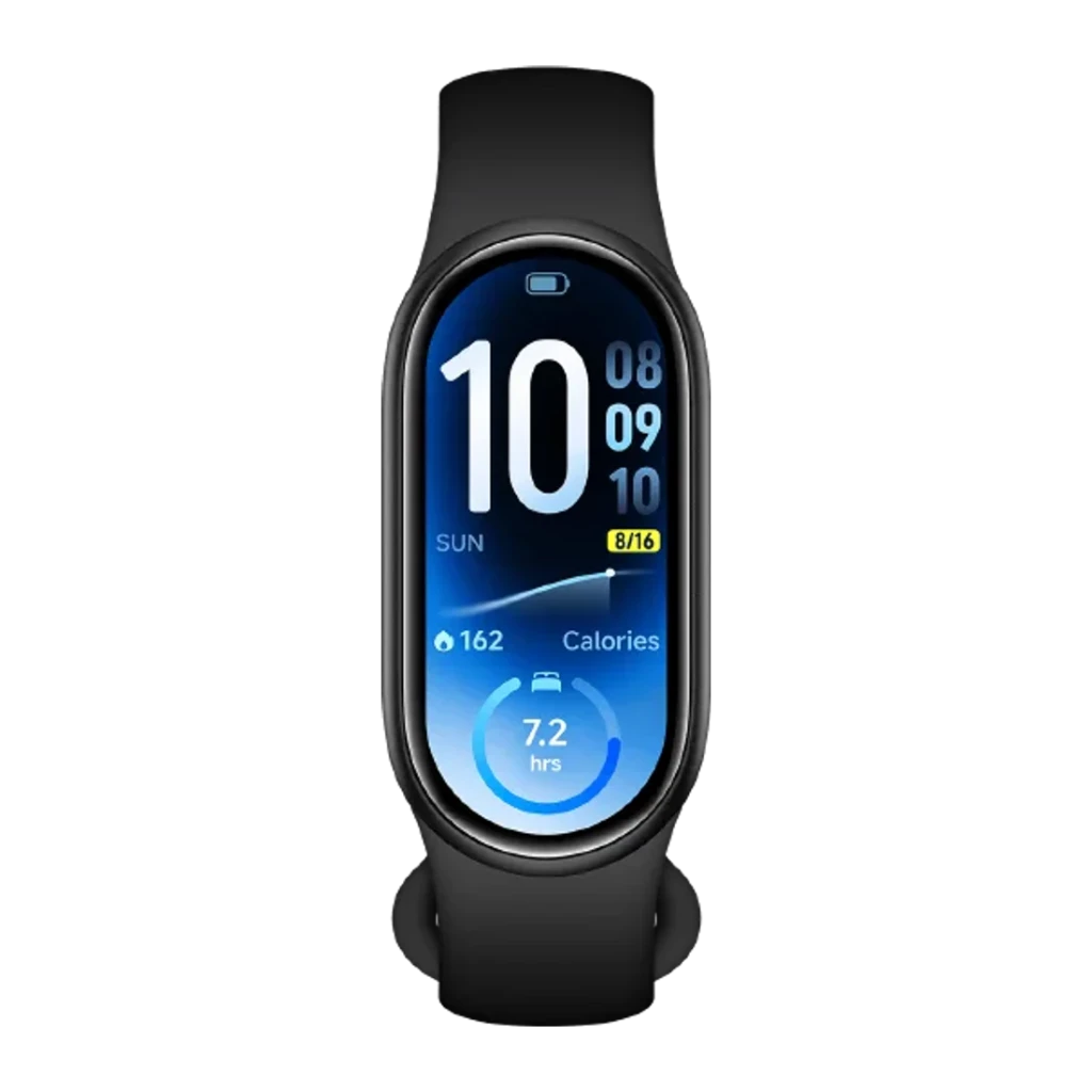 Xiaomi Smart Band 11 Preto Meia-Noite Monitor de Frequência Cardíaca e Sono Bateria 21 Dias 5ATM, frontal: ecrã ativo