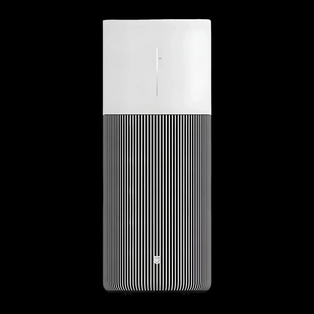 Purificador de Ar Xiaomi Mijia Smart Air Purifier with Humidification Pro 8L Branco, vista frontal: corpo vertical