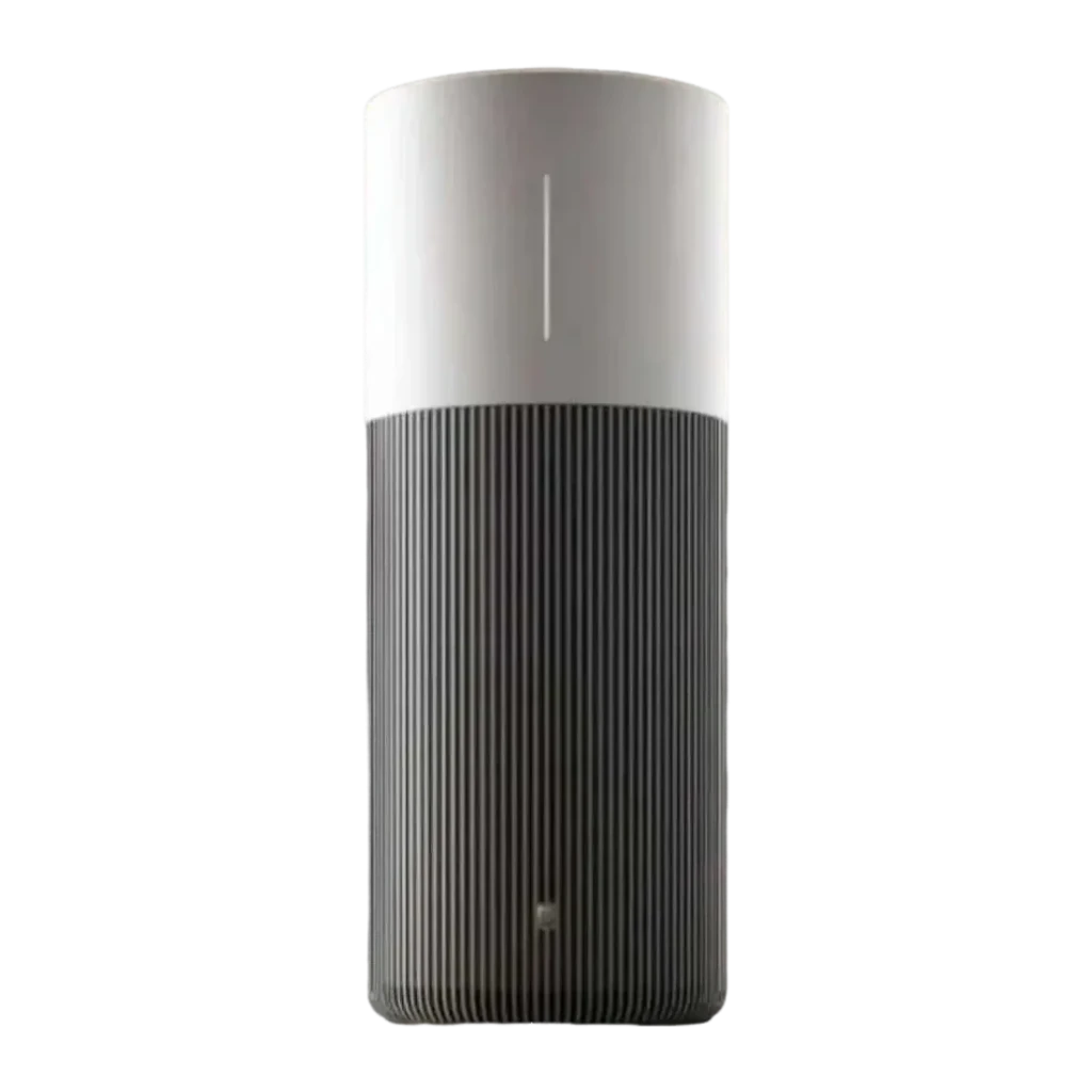 Purificador de Ar Xiaomi Mijia Smart Air Purifier with Humidification Pro 8L Branco, detalhe: corpo cilíndrico com grelha