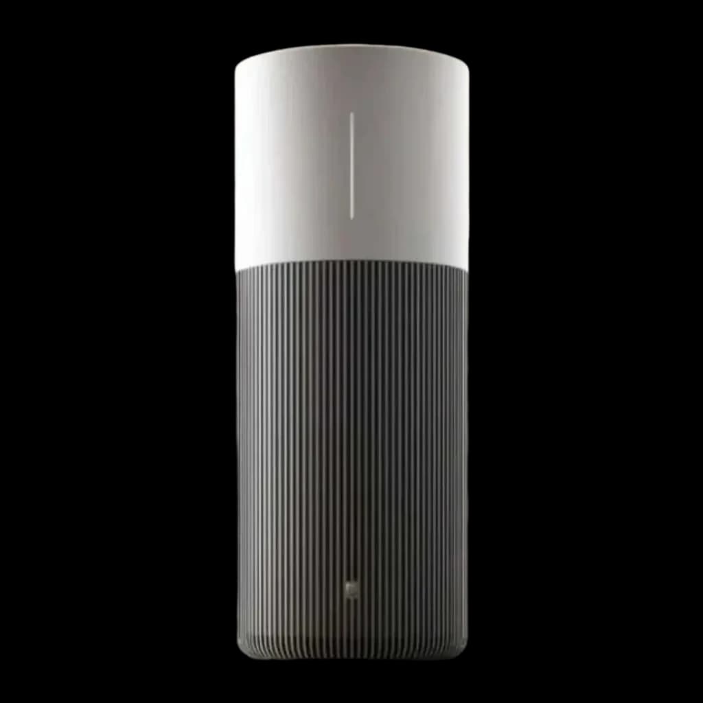 Purificador de Ar Xiaomi Mijia Smart Air Purifier with Humidification Pro 8L Branco, detalhe: corpo cilíndrico com grelha