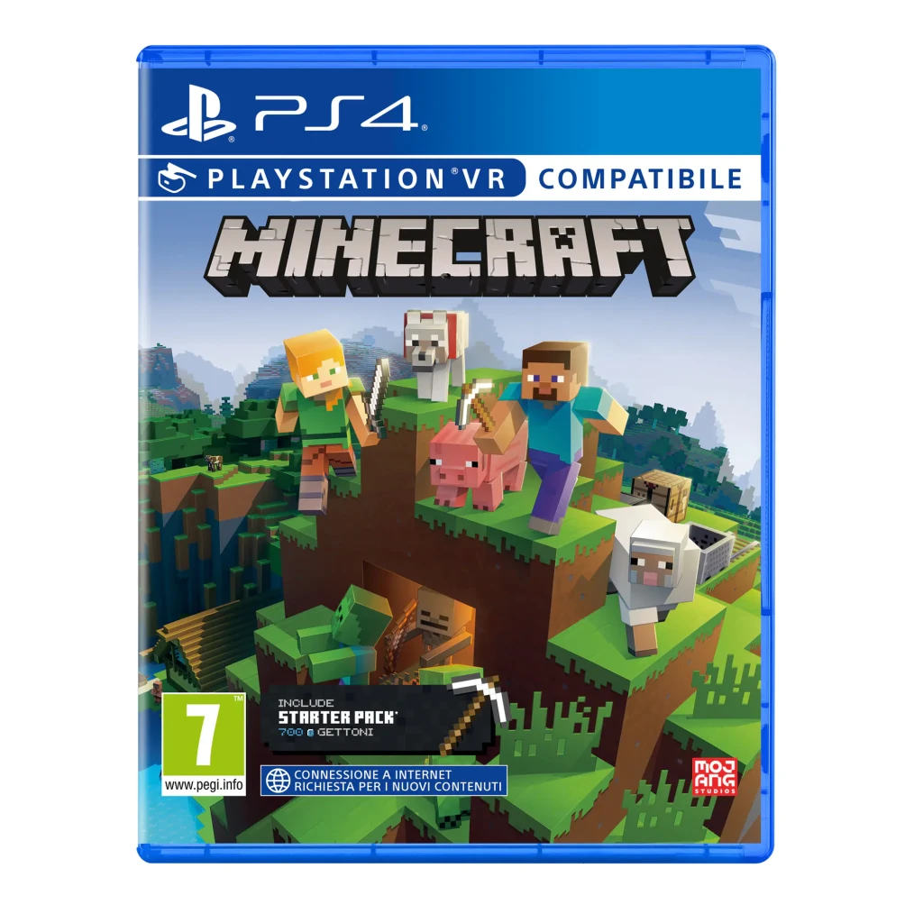 Videojuego Sony Interactive Entertainment Minecraft Starter Collection PS4 Edición Italiana