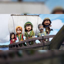 Jeu vidéo Square Enix Dragon Quest VII: Reimagined Nintendo Switch 2, en cours d'utilisation: cinq personnages 3D