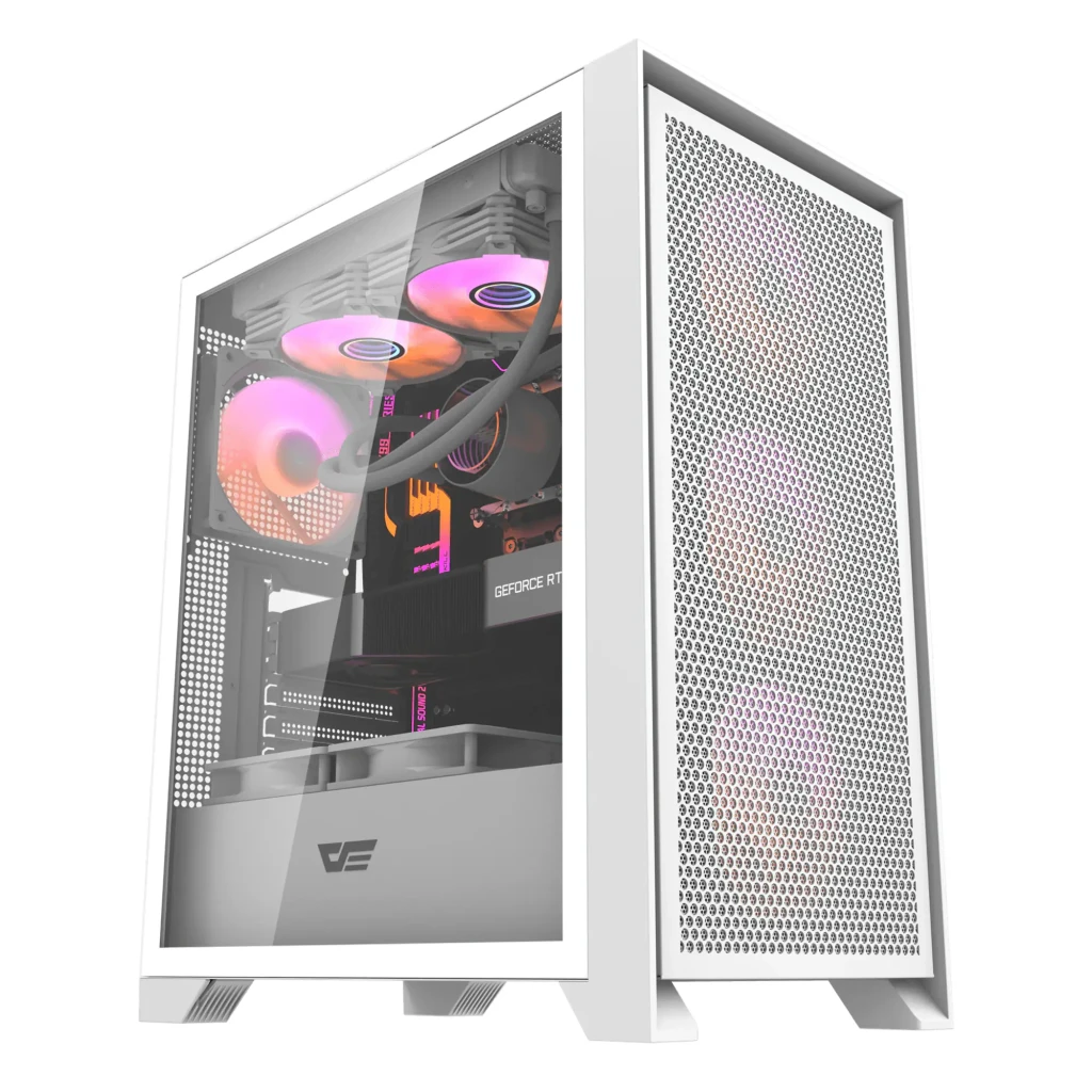 Caja PC Darkflash DRX70 Mesh Cristal Templado ATX/mATX/ITX Blanco