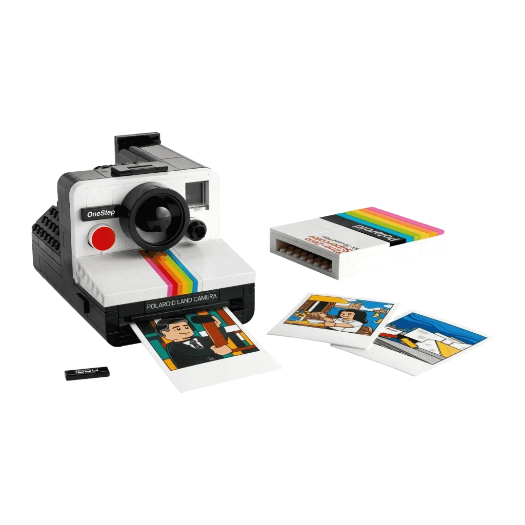 Set de construcción LEGO Ideas Cámara Polaroid OneStep SX-70 21345 516 piezas