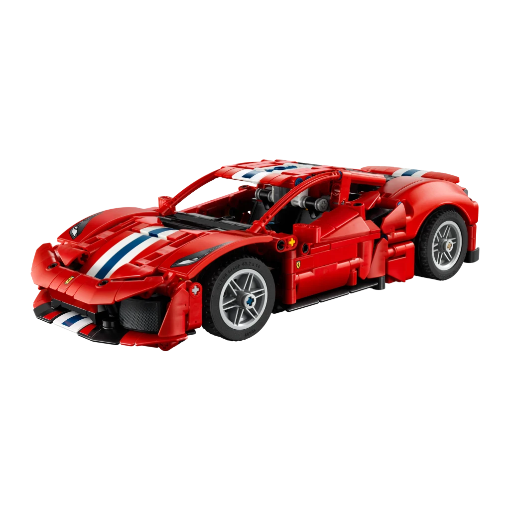 Set de construcción LEGO Technic Ferrari 488 Pista 42235 882 piezas