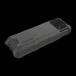 Repelente de mosquitos Flextail Max Repel S IP65 9600mAh Powerbank Cinzento, detalhe: vista em perspetiva superior