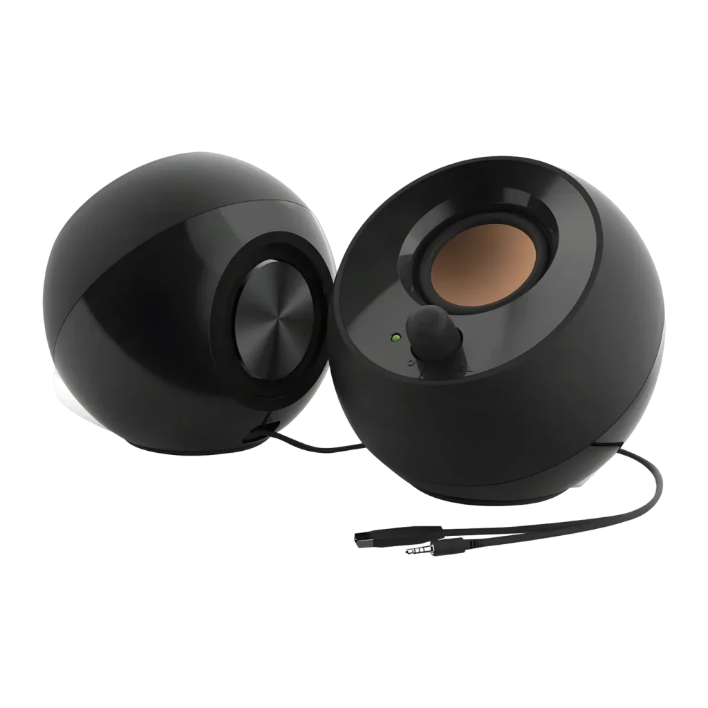 Altavoces Creative Labs Pebble 4,4W RMS Jack 3,5mm USB Negro