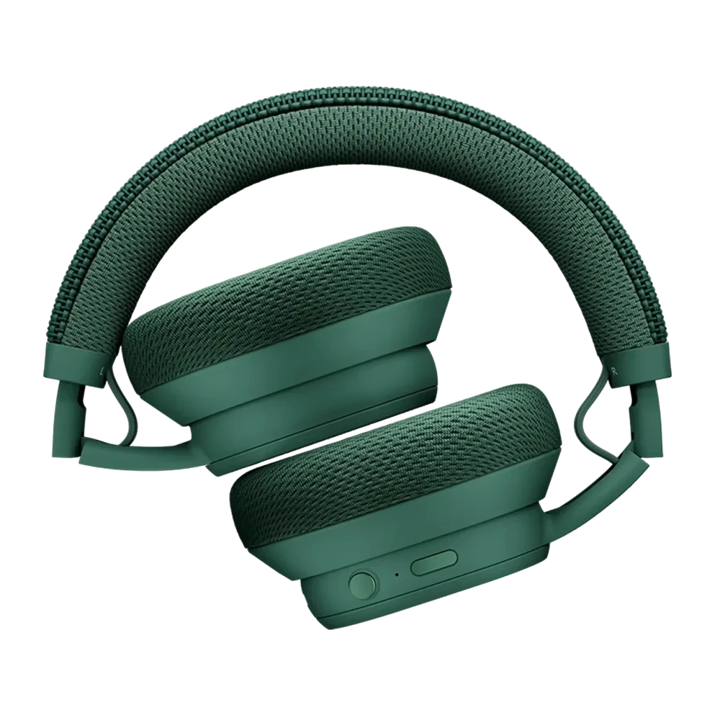 Auriculares Fairphone Fairbuds XL Cancelación de Ruido Diadema Bluetooth 5.1 Verde, vista superior: diadema y almohadillas