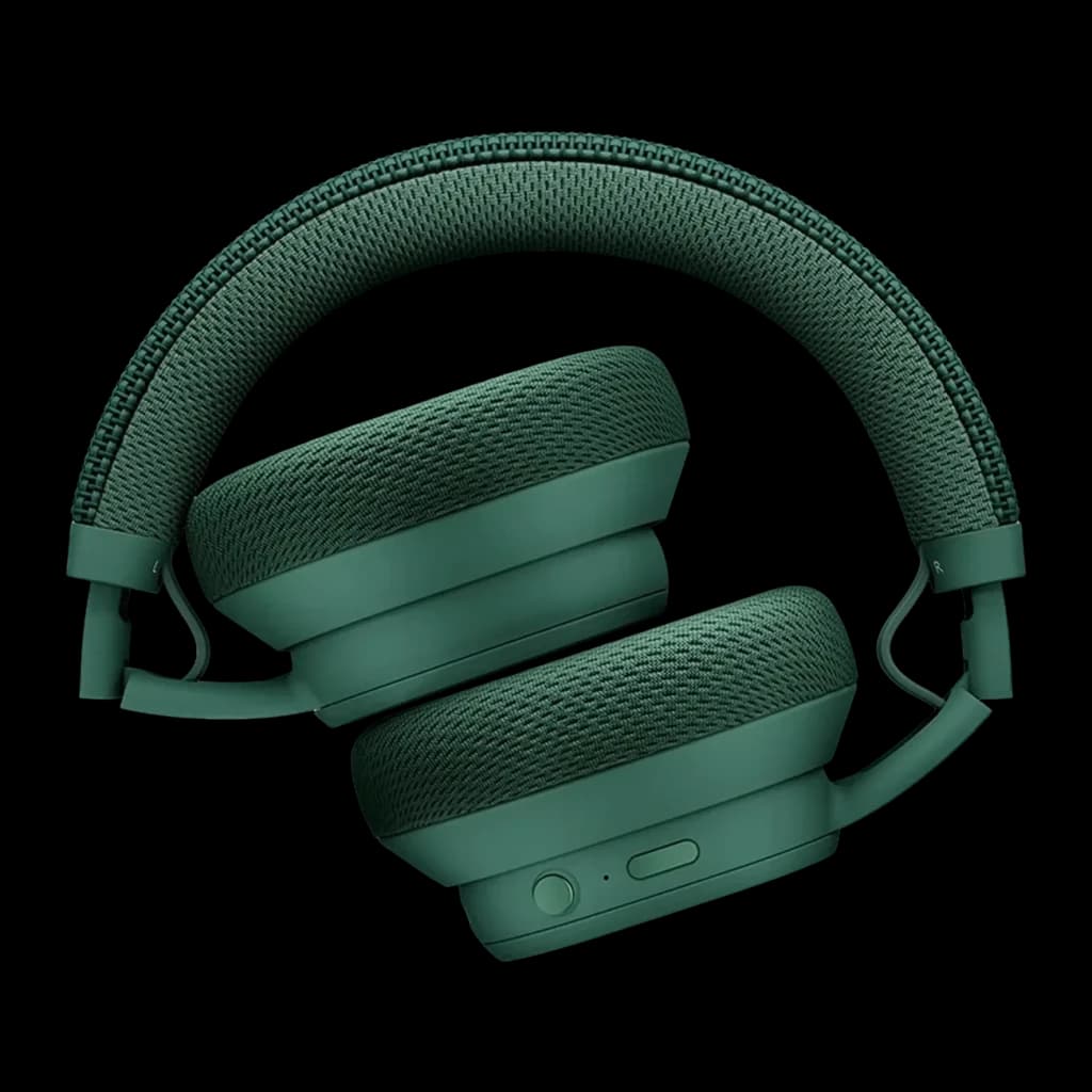 Auriculares Fairphone Fairbuds XL Cancelación de Ruido Diadema Bluetooth 5.1 Verde, vista superior: diadema y almohadillas