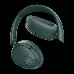 Auriculares JLab Audio Cancelación de Ruido Diadema Bluetooth 5.3 Gris IEUHBJLUXANCRSGE62, detalle: logo JLab en copa