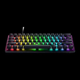 Teclado Gaming Razer Huntsman V3 Pro Mini Switch Óptico Analógico RGB Negro, detalle: iluminación RGB multicolor