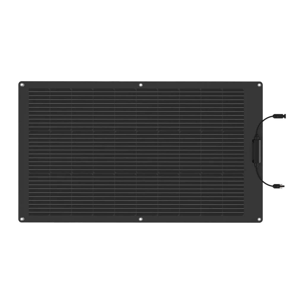 Panel Solar Flexible EcoFlow 100W Monocristalino Negro