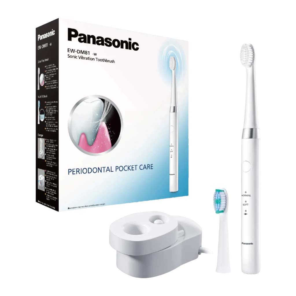 Cepillo Eléctrico Panasonic Sónico Batería NiMH Blanco EW-DM81