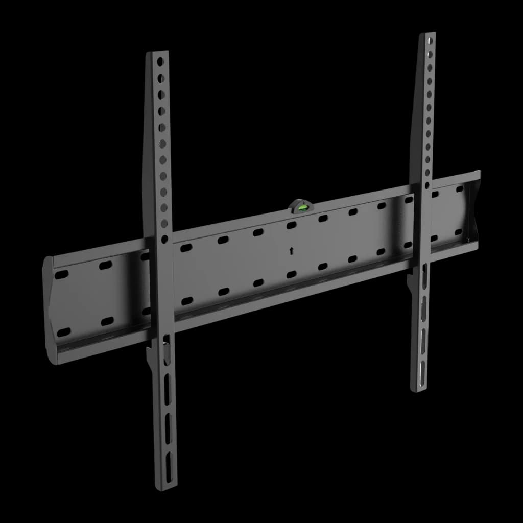 Soporte TV Equip Negro Fijo 37 pulgadas-70 pulgadas VESA 200x200–600x400mm 650330, detalle: vista trasera en ángulo