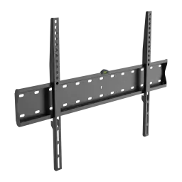 Soporte TV Equip Negro Fijo 37 pulgadas-70 pulgadas VESA 200x200–600x400mm 650330, detalle: vista trasera en ángulo
