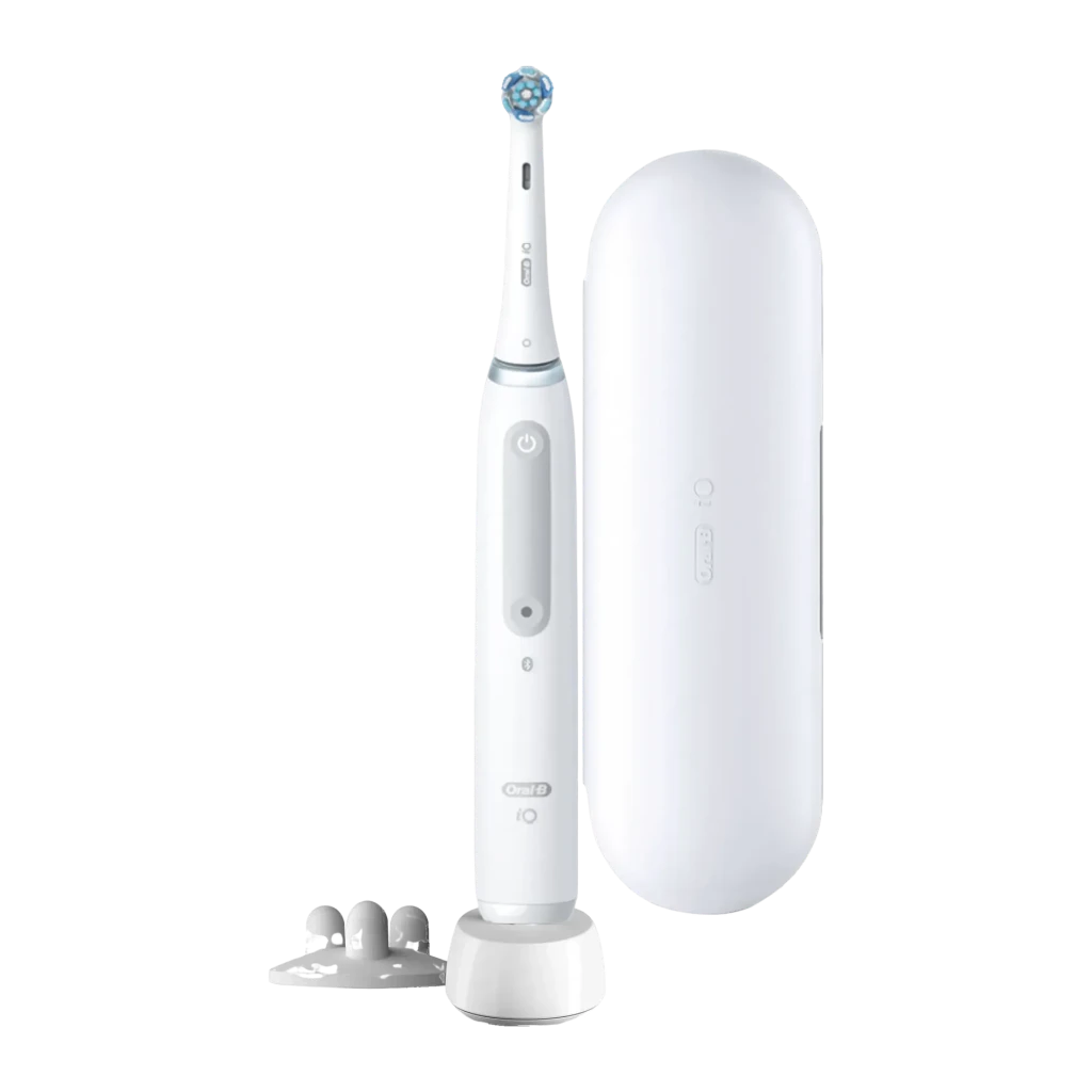 Cepillo Eléctrico Oral-B iO 4S Sónico con Sensor de Presión Batería Recargable Blanco