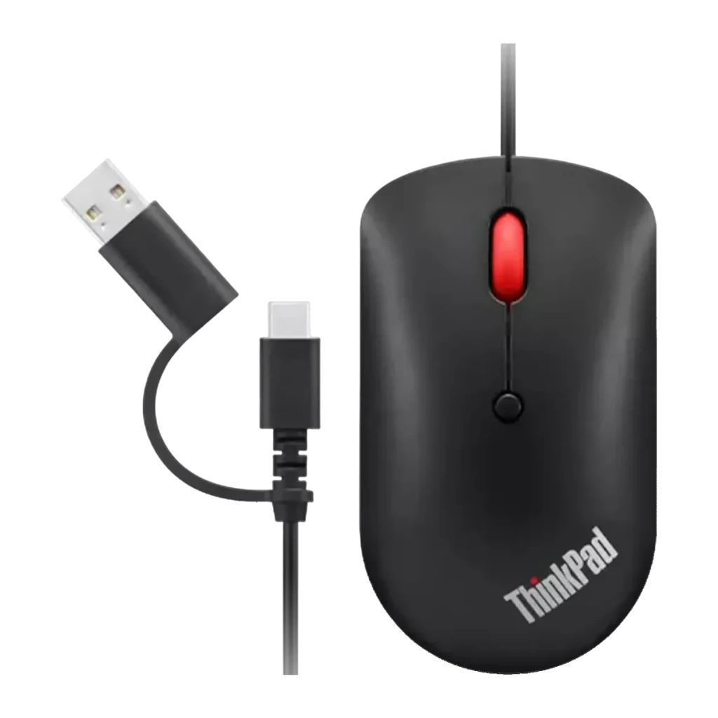 Lenovo Negro Ratón Thinkpad Usb-C Wired Compact
