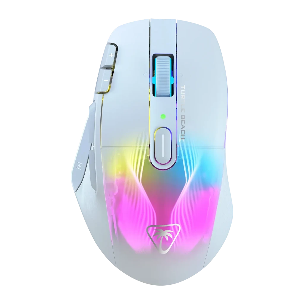 Ratón Gaming Turtle Beach Kone XP Air Inalámbrico RF+Bluetooth 19000 DPI RGB Blanco