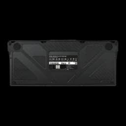 Clavier gaming ASUS ROG Azoth Extreme QWERTY Sans fil Mécanique RGB Noir, dessous: base texture carbone, pieds antidérapants