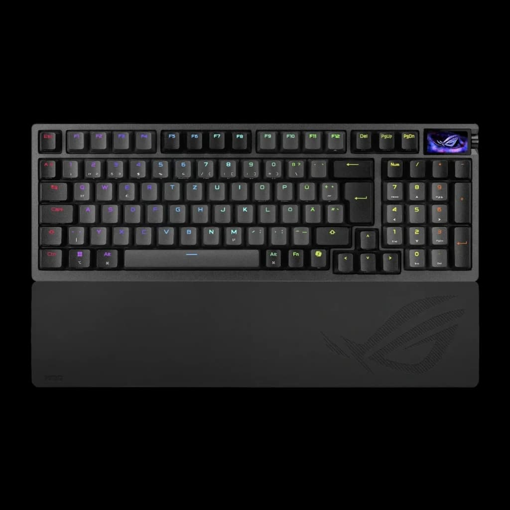 ASUS ROG Azoth 96 | Switch magnético HFX e ecrã OLED
