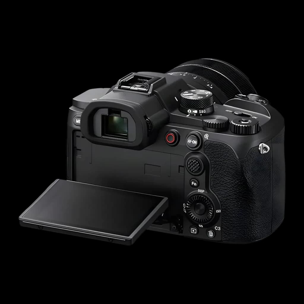 Appareil photo bridge Sony Cyber-shot V Noir Exmor RS CMOS 1 pouce 4K Ultra HD 20,1MP DSC-RX10, vue arrière: écran