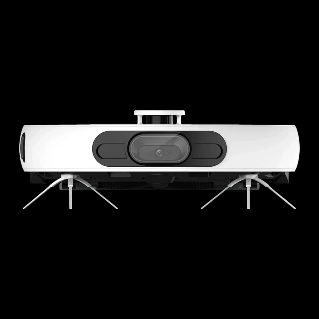 Robot aspirador EZVIZ RS2 Blanco LiDAR D-ToF Friegasuelos Autovaciado 4000Pa, vista frontal: sensor frontal, módulo