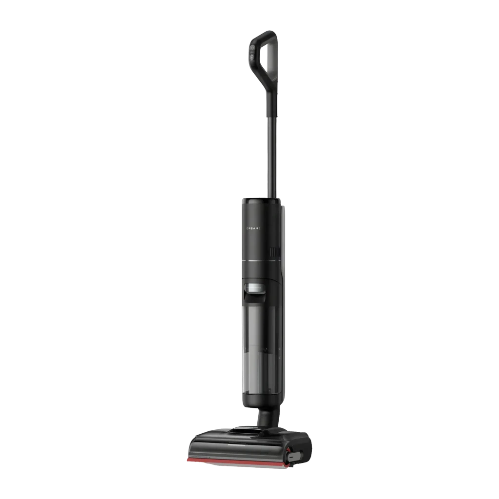 Aspiradora en seco y húmedo Dreame H15 Pro Autolimpieza y Autosecado Sin Cable 21000Pa 400W, vista lateral: cuerpo negro