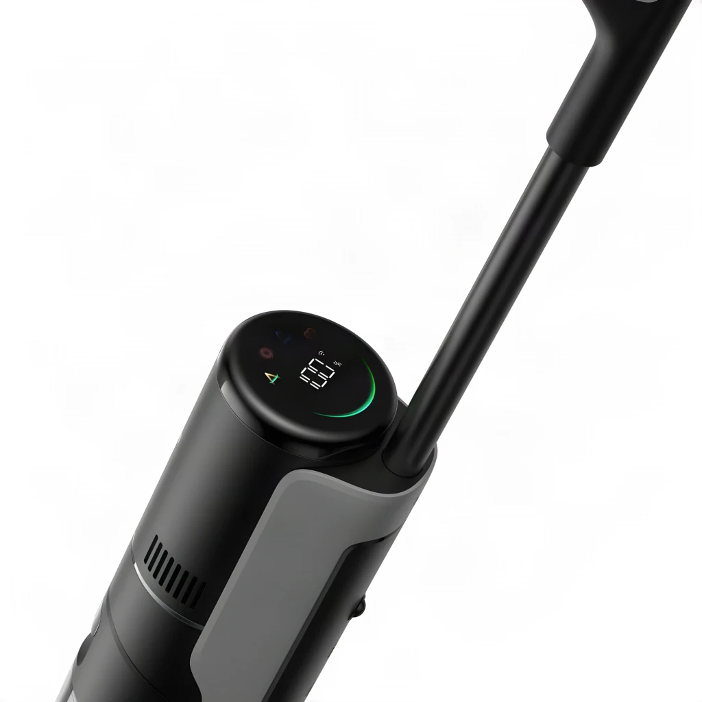 Aspiradora en seco y húmedo Dreame H15 Pro Autolimpieza y Autosecado Sin Cable 21000Pa 400W, detalle: pantalla LED circular