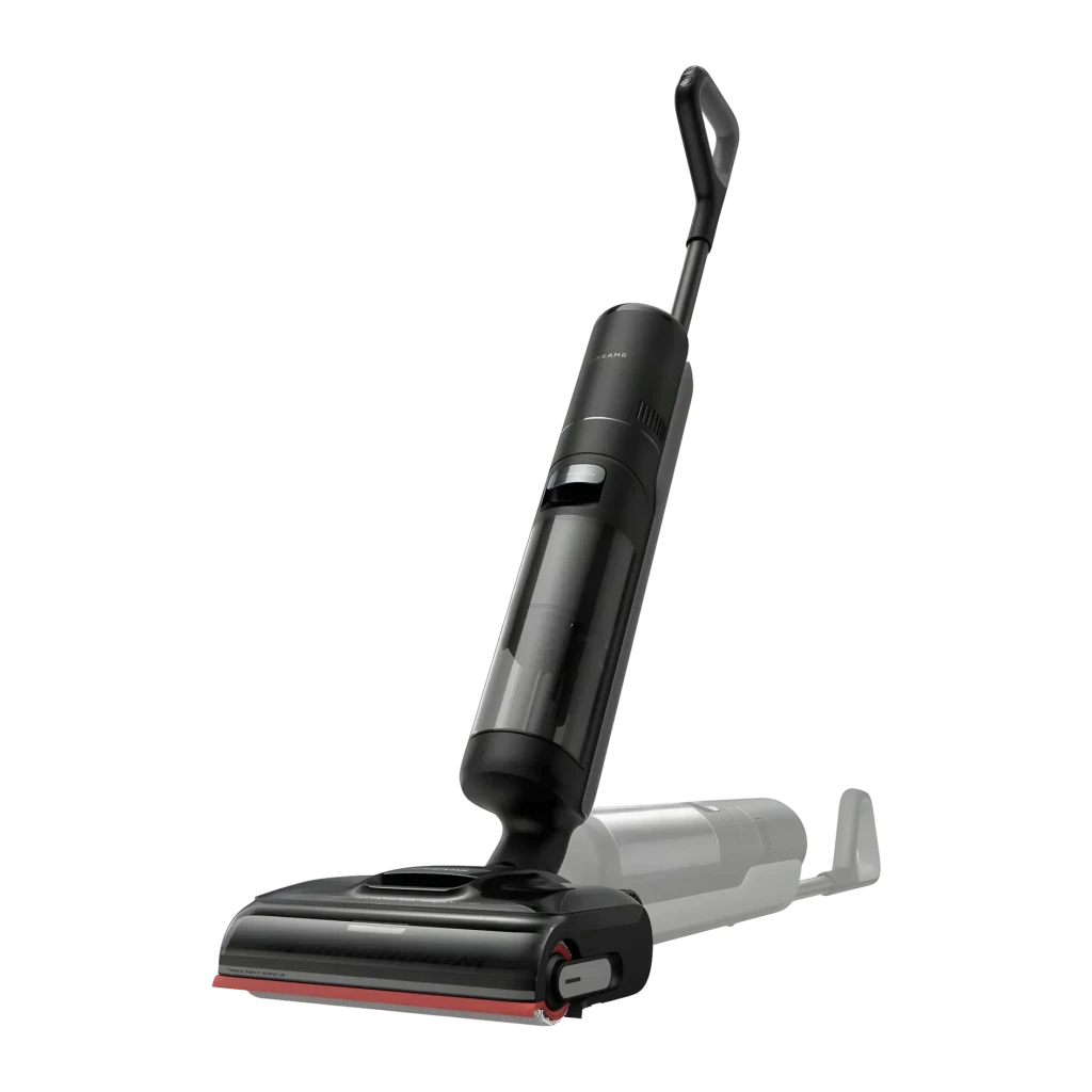 Aspiradora en seco y húmedo Dreame H15 Pro Autolimpieza y Autosecado Sin Cable 21000Pa 400W negro, vista lateral: cuerpo