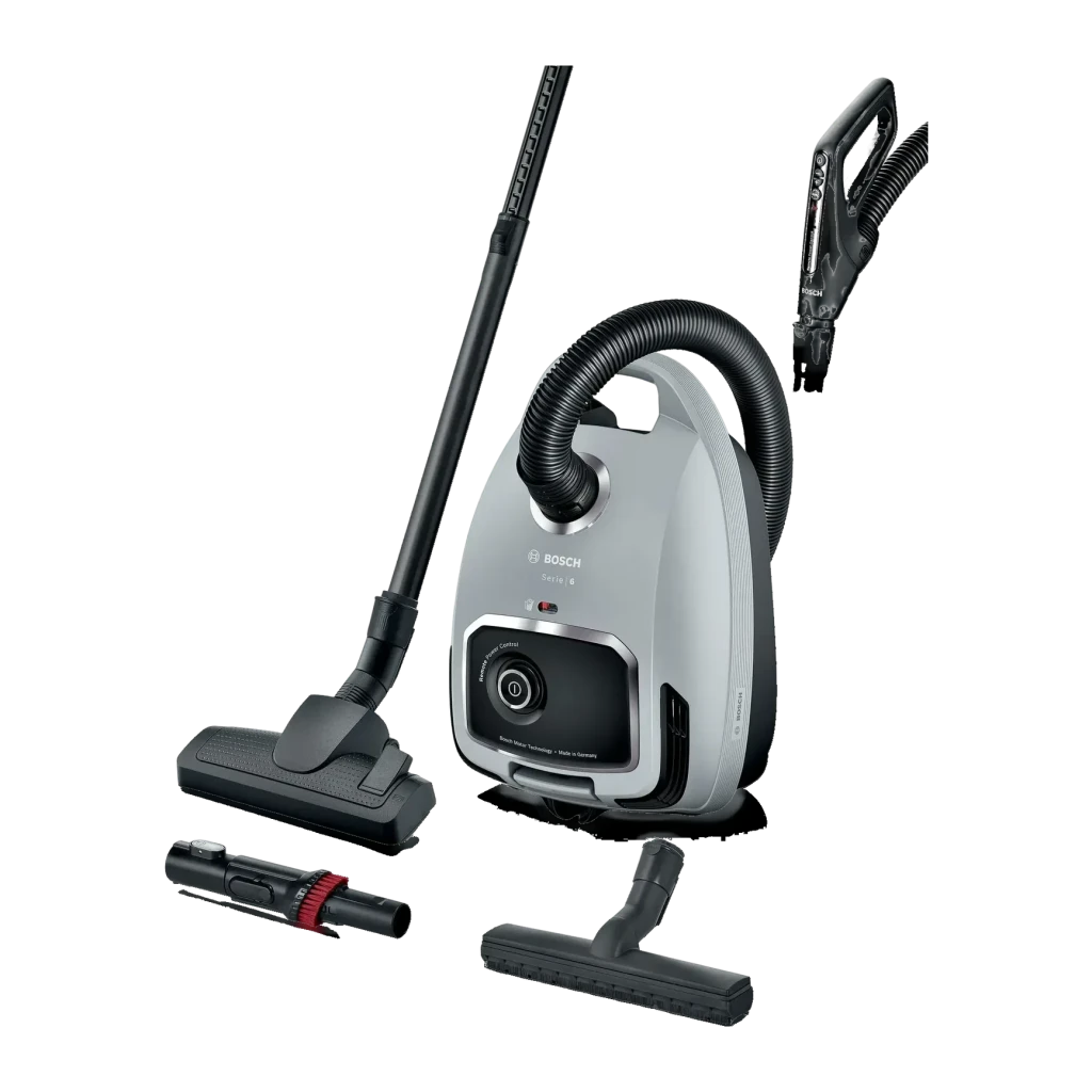 Aspiradora cilíndrica Bosch Serie 6 Negro/Gris 600W BGB6X330