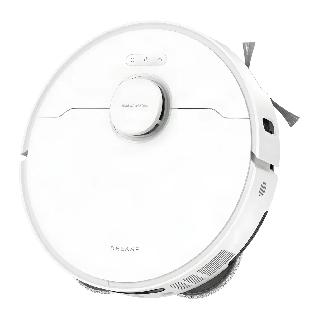 Robot aspirador Dreame L10s Ultra Gen 3 Branco LiDAR Lava Pavimentos Esvaziamento Automático 25000Pa, vista superior