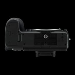 Appareil photo Nikon Z 6II Boîtier Noir Full Frame CMOS 4K Ultra HD 24,5MP, vue du dessous: filetage trépied et grilles
