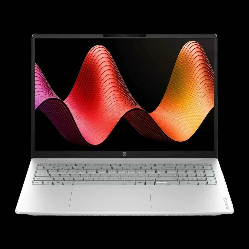 PC portable HP OmniBook 3 8Go/512Go 16 pouces IPS 2K Intel Core 3 100U SSD NVMe PCIe 4.0 FreeDOS Gris 16-bu0030ns, vue