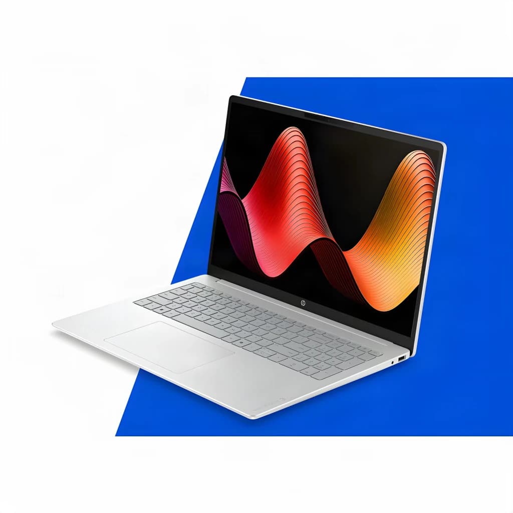 PC portable HP OmniBook 3 8Go/512Go 16 pouces IPS 2K Intel Core 3 100U SSD NVMe PCIe 4.0 FreeDOS Gris 16-bu0030ns, vue