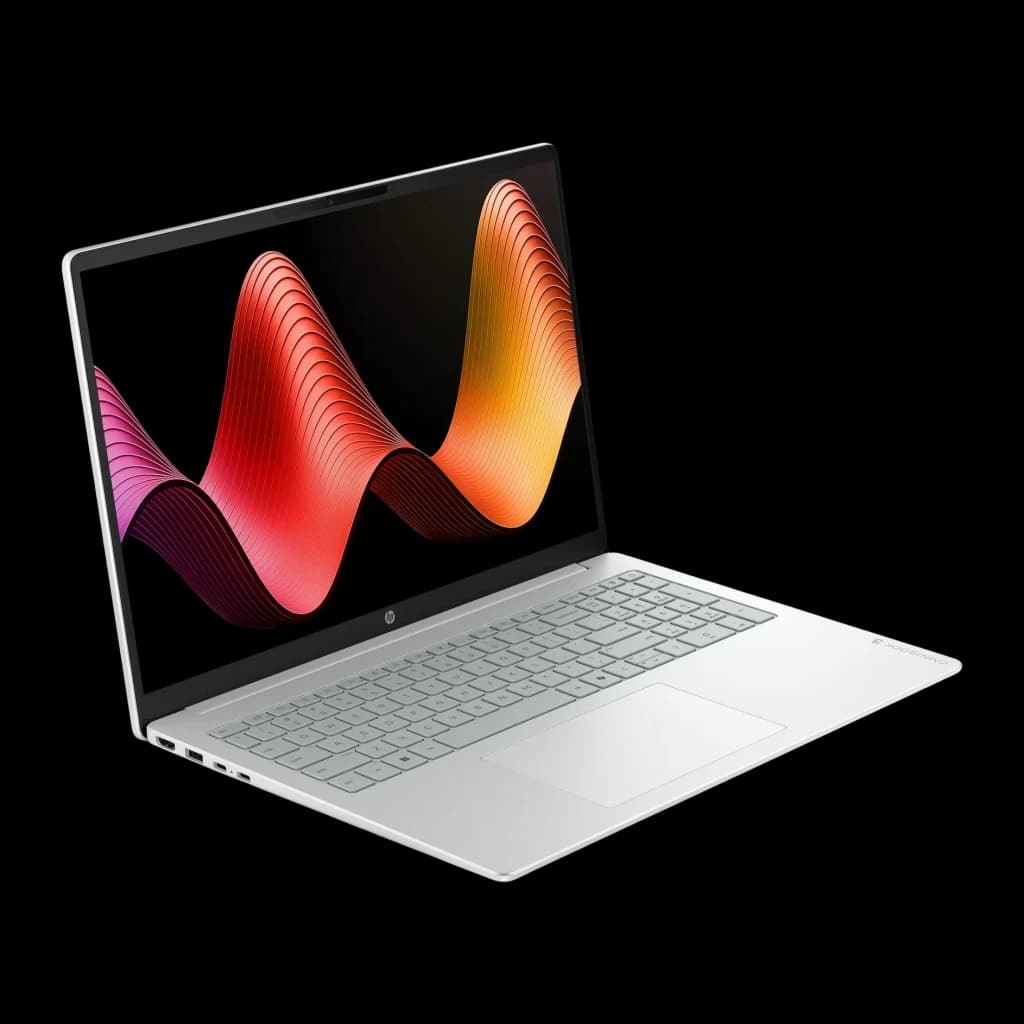 PC portable HP OmniBook 3 8Go/512Go 16 pouces IPS 2K Intel Core 3 100U SSD NVMe PCIe 4.0 FreeDOS Gris 16-bu0030ns, vue
