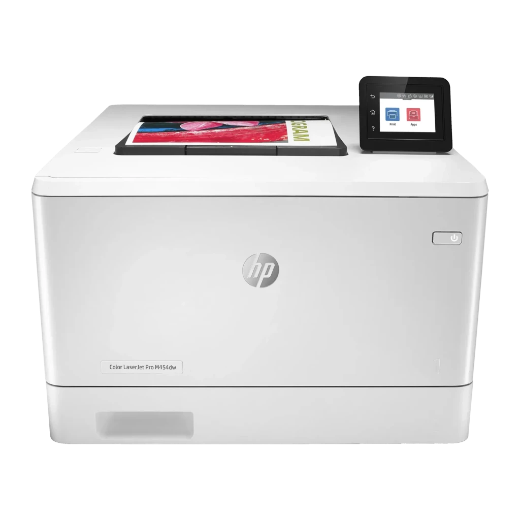 Impresora láser HP Color LaserJet Pro M454dw Dúplex Automático Blanco