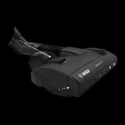 Aspirateur avec sac Bosch Serie 6 ProSilence Noir/Blanc 700W BGB6SIL0L, brosse: tête turbo noire en angle latéral avec logo