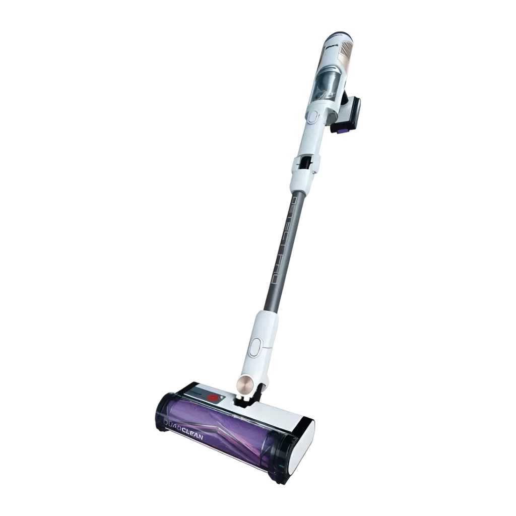 Aspirateur balai sans fil Shark Detect Pro Blanc Sans Câble 75W 60min IW1611EU, vue latérale: corps blanc avec tube