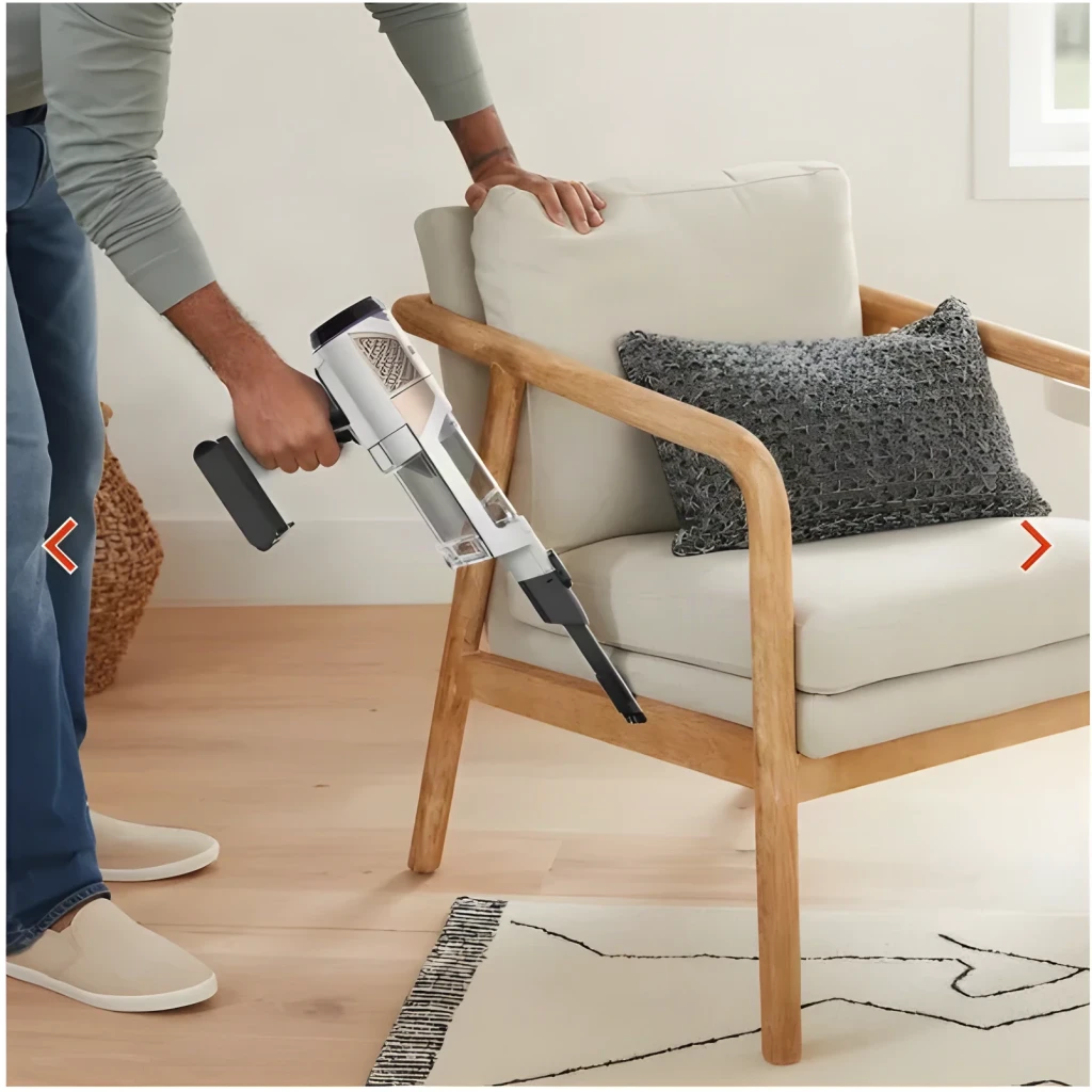 Aspirateur balai sans fil Shark Detect Pro Blanc Sans Câble 75W 60min IW1611EU, utilisation: personne aspire fauteuil