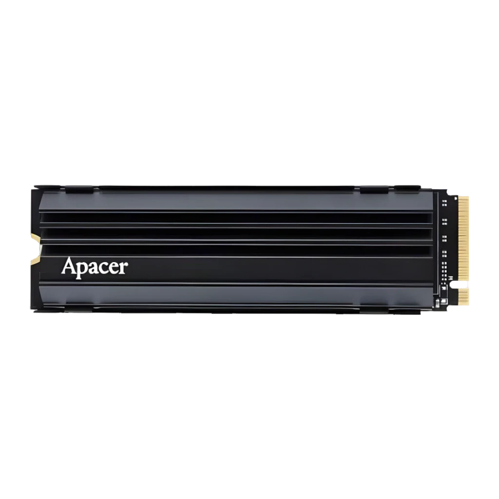 SSD Apacer 1TB M.2 NVMe PCIe Gen4 Con Disipador Negro AS2280Q4U