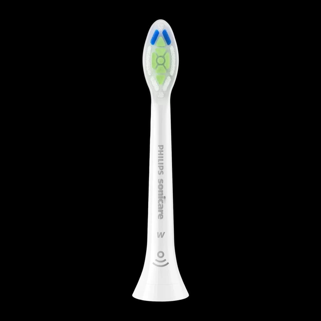 Cabezal de Cepillo Philips Sonicare Optimal White W2 Blanqueamiento Pack 2 Unidades HX6062/87, vista frontal: cabezal