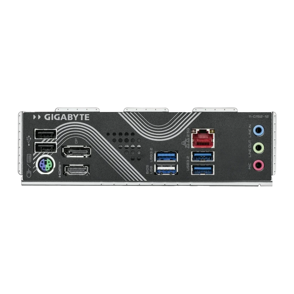 Placa base Gigabyte B860M EAGLE DDR5 Intel B860 LGA1851 Micro ATX Sin WiFi Marrón, panel trasero: puertos USB, HDMI