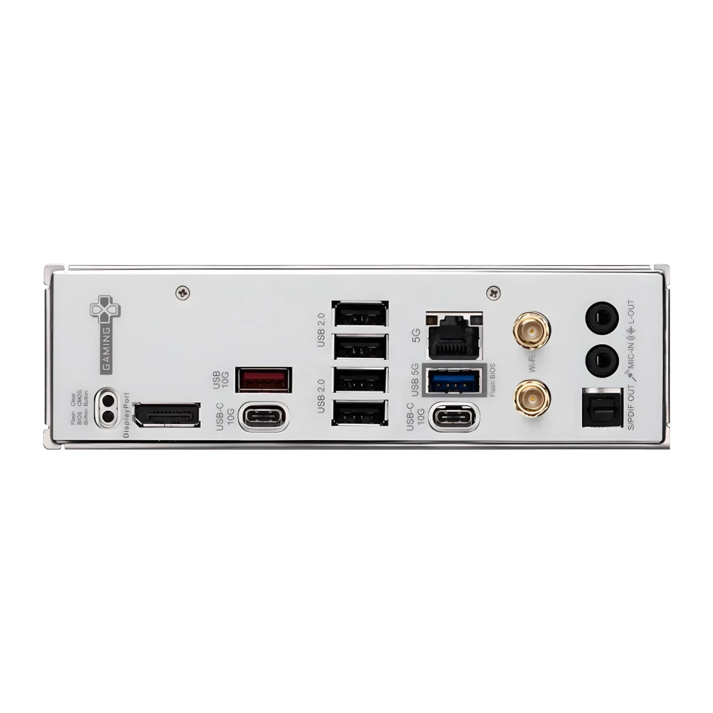 Placa base MSI B850 Gaming Plus WiFi AM5 DDR5 ATX Negro, panel trasero: puertos USB-C 10G, USB 2.0, LAN 5G, antenas WiFi