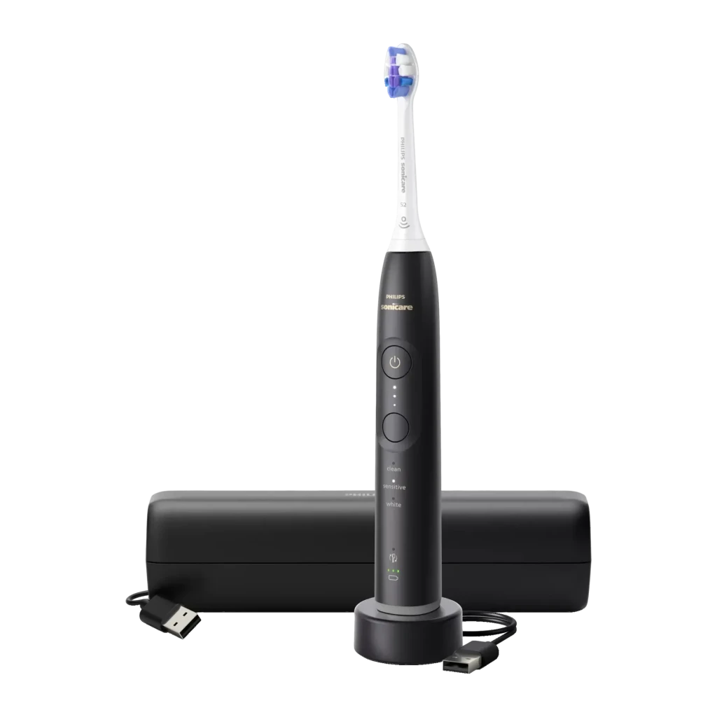 Cepillo Eléctrico Philips Sonicare 6500 Sin Cable 21 días Negro HX7411/02