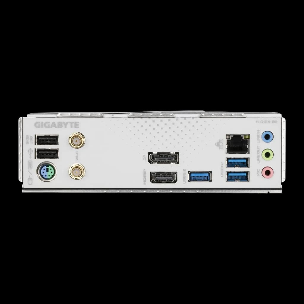 Placa base Gigabyte B760M Gaming Plus WiFi DDR4 Intel B760 LGA1700 Micro ATX Gris, panel trasero: puertos USB, DisplayPort