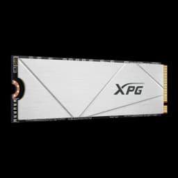 SSD ADATA XPG Gammix S60 1TB M.2 2280 NVMe PCIe 4.0 Con Disipador Plata, vista lateral: disipador plateado cepillado