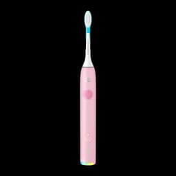 Escova Elétrica Philips Sonicare For Kids Sem Fios 21 dias Rosa HX6600/11, vista frontal: cabo rosa com botão de ligar