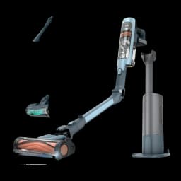 Aspiradora Escoba Shark PowerDetect Speed Pet Pro Azul Sin Cable 350W 60min IA3244EUT, vista conjunto: aspiradora ensamblada